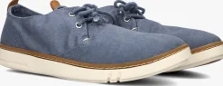 blauwe timberland instappers hookset low low lace up