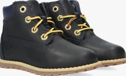 blauwe timberland veterboots pokey pine 6in boot kids