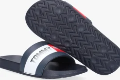 blauwe tommy hilfiger badslippers 31122