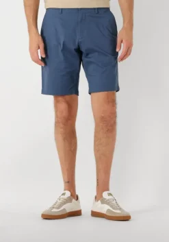 blauwe tommy hilfiger korte broek harlem short 1985