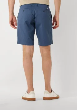 blauwe tommy hilfiger korte broek harlem short 1985