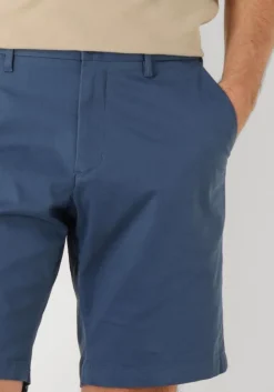 blauwe tommy hilfiger korte broek harlem short 1985