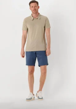 blauwe tommy hilfiger korte broek harlem short 1985