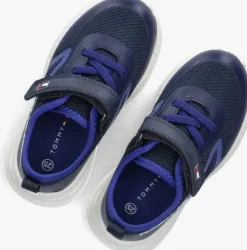 blauwe tommy hilfiger lage sneakers 33868