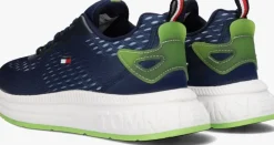 blauwe tommy hilfiger lage sneakers 32892