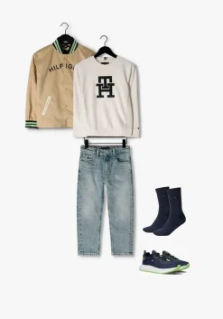 blauwe tommy hilfiger lage sneakers 32892