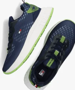 blauwe tommy hilfiger lage sneakers 32892