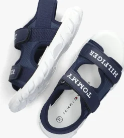 blauwe tommy hilfiger lage sneakers 33428