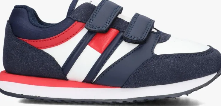 blauwe tommy hilfiger lage sneakers 33661