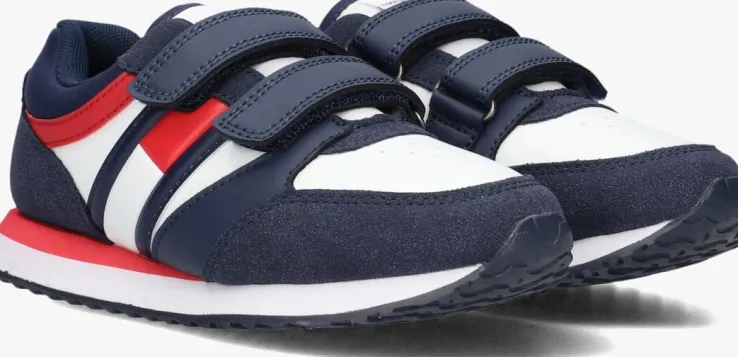 blauwe tommy hilfiger lage sneakers 33661