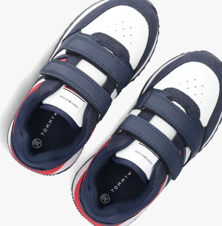blauwe tommy hilfiger lage sneakers 33661