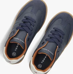 blauwe tommy hilfiger lage sneakers 34081