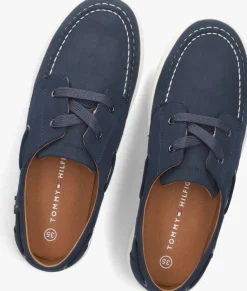 blauwe tommy hilfiger lage sneakers 33853