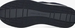 blauwe tommy hilfiger lage sneakers newport 3d premium knit