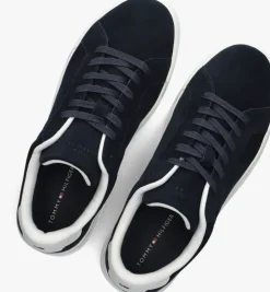 blauwe tommy hilfiger lage sneakers th court better