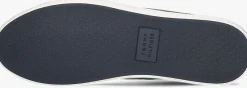 blauwe tommy hilfiger lage sneakers tommy hilfiger vulc low chambray