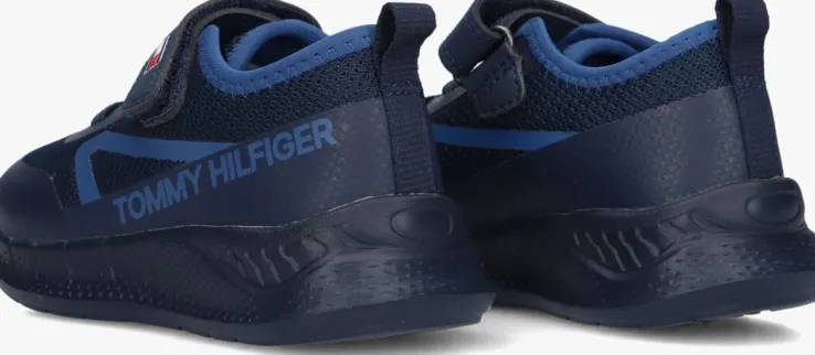 blauwe tommy hilfiger lage sneakers 34110