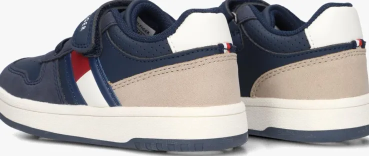 blauwe tommy hilfiger lage sneakers 34069