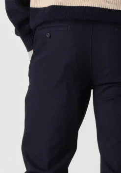 blauwe tommy hilfiger pantalon denton tech chino