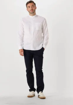 blauwe tommy hilfiger pantalon denton tech chino