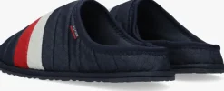 blauwe tommy hilfiger pantoffels corporate padded homeslipper