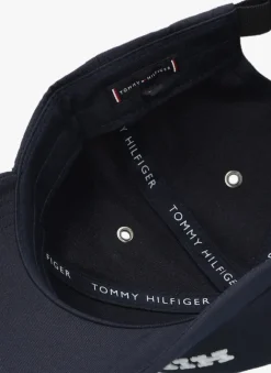 blauwe tommy hilfiger pet hilfiger cap