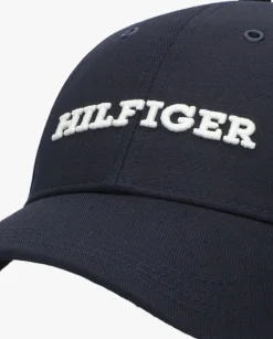 blauwe tommy hilfiger pet hilfiger cap
