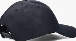 blauwe tommy hilfiger pet th monotype canvas 6 panel cap