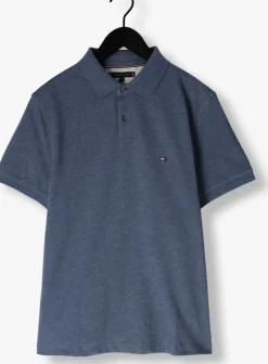 blauwe tommy hilfiger polo 1985 regular polo