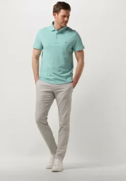 blauwe tommy hilfiger polo 1985 slim polo