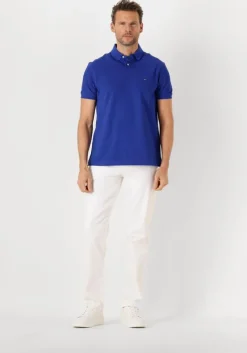 blauwe tommy hilfiger polo 1985 regular polo