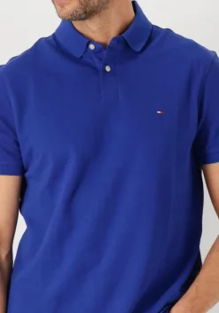 blauwe tommy hilfiger polo 1985 regular polo