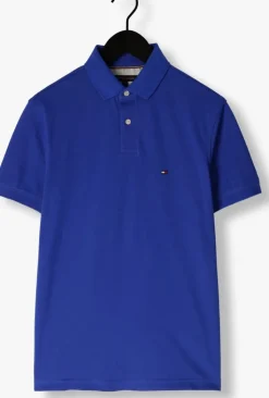 blauwe tommy hilfiger polo 1985 regular polo