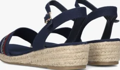 blauwe tommy hilfiger sandalen 32777