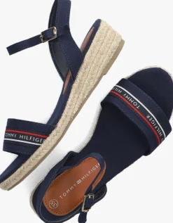 blauwe tommy hilfiger sandalen 32777