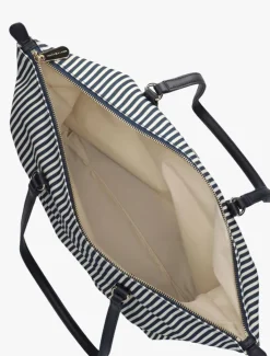 blauwe tommy hilfiger schoudertas poppy summer tote