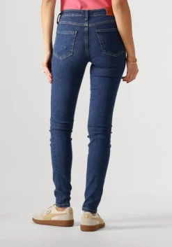 blauwe tommy hilfiger skinny jeans como skinny rw ace