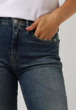 blauwe tommy hilfiger skinny jeans como skinny rw pat