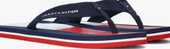blauwe tommy hilfiger slippers 32919