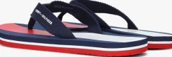 blauwe tommy hilfiger slippers 32919