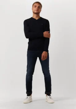 blauwe tommy hilfiger slim fit jeans core slim bleecker iowa bluebl