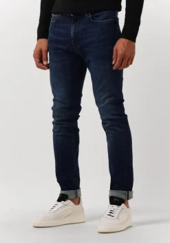 blauwe tommy hilfiger slim fit jeans core slim bleecker bridger ind
