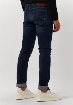 blauwe tommy hilfiger slim fit jeans core slim bleecker bridger ind