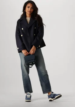 blauwe tommy hilfiger straight leg jeans classic straight hw