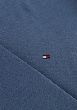 blauwe tommy hilfiger sweater ess seasonal fleece crewneck