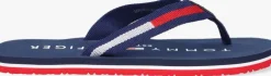blauwe tommy hilfiger teenslippers 30983
