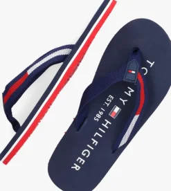 blauwe tommy hilfiger teenslippers 30983