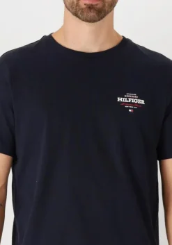 blauwe tommy hilfiger t-shirt monotype all american tee