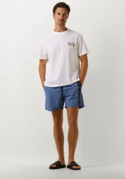 blauwe tommy hilfiger underwear zwembroeken sf medium drawstring side tape