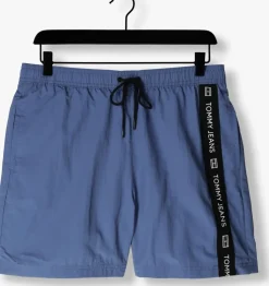 blauwe tommy hilfiger underwear zwembroeken sf medium drawstring side tape